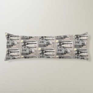 "Cityscape Serenity" Body Cushion