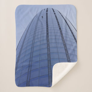 Cityscape Sherpa Blanket