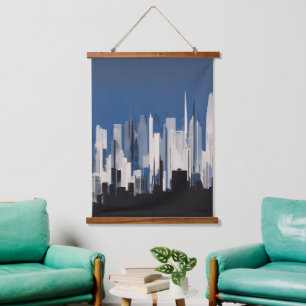 Cityscape Wall Tapestry