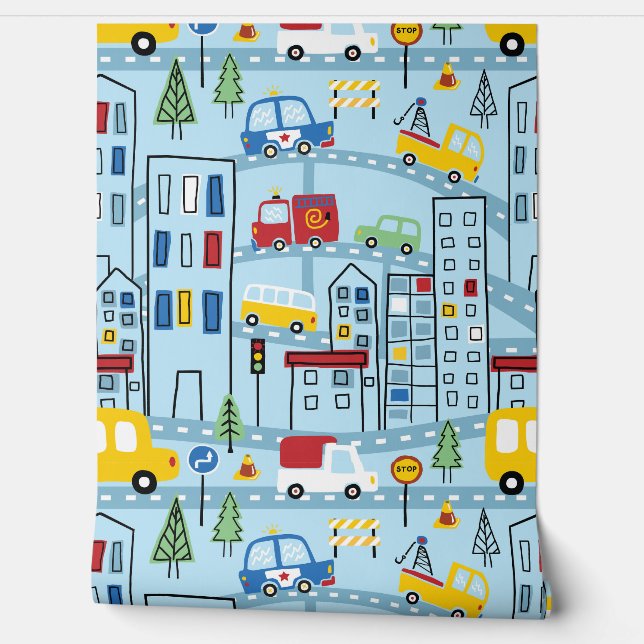 Cityscape Wallpaper (Unrolling)