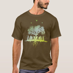 citytree nature city city urban tree forest birds T-Shirt