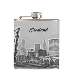 Cityview CLE Hip Flask