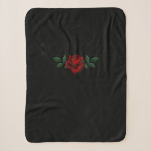 ciudad juárez chihuahua mexico rose heritage sherpa blanket