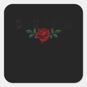 ciudad juárez chihuahua mexico rose heritage square sticker