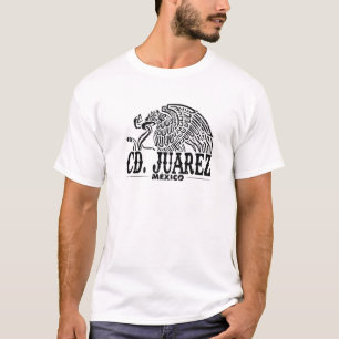 Ciudad Juárez Mexico Eagle Retro Vintage Distresse T-Shirt