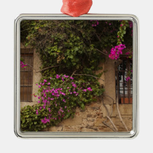 Ciudad Monumental, flower-covered buildings Metal Tree Decoration