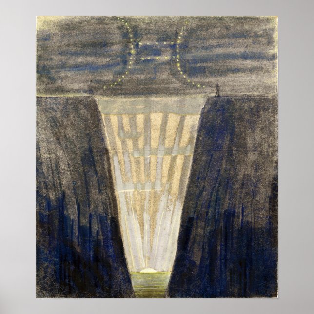 Ciurlionis - Sun Is Passing Gemini 1906 Poster (Front)