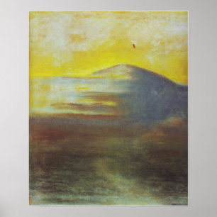 Ciurlionis - Sunset 1904 Poster