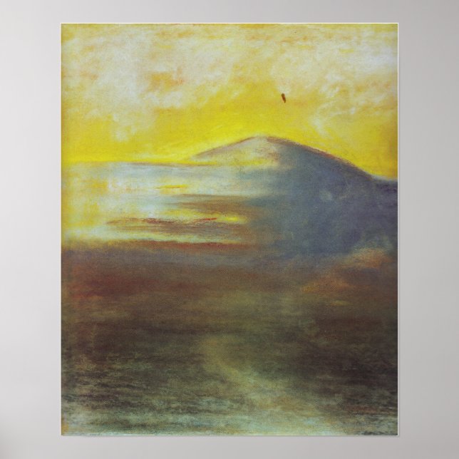 Ciurlionis - Sunset 1904 Poster (Front)