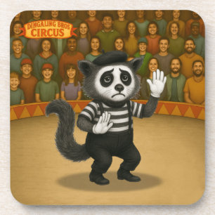 Civet mime coaster