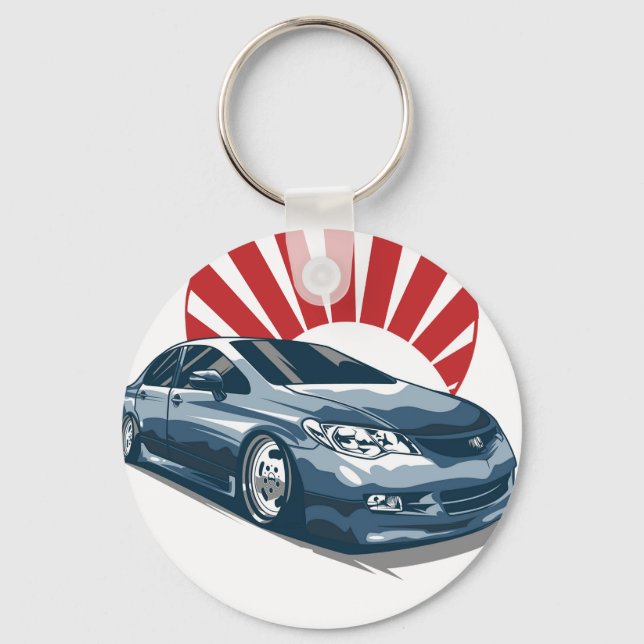 civic car key ring (Front)
