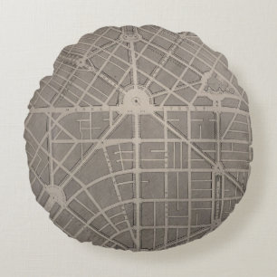 Civic Centre, San Francisco Round Cushion