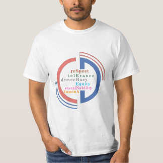 “Civic Words” Typography T-Shirt