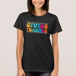 Civics Teacher Appreciation Week Back to School T-Shirt