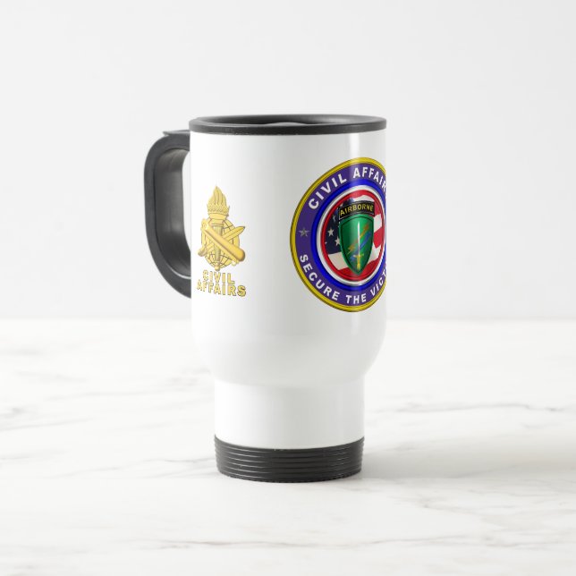  Civil Affairs  Travel Mug (Front Left)