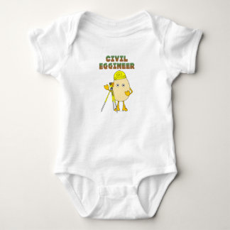 Civil Eggineer Engineer Baby Bodysuit