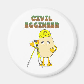 Civil Eggineer Engineer Magnet