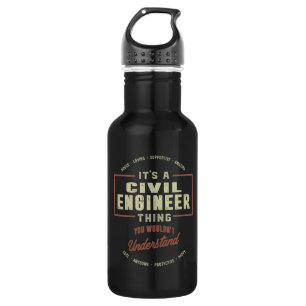 Civil Engineer 532 Ml Water Bottle