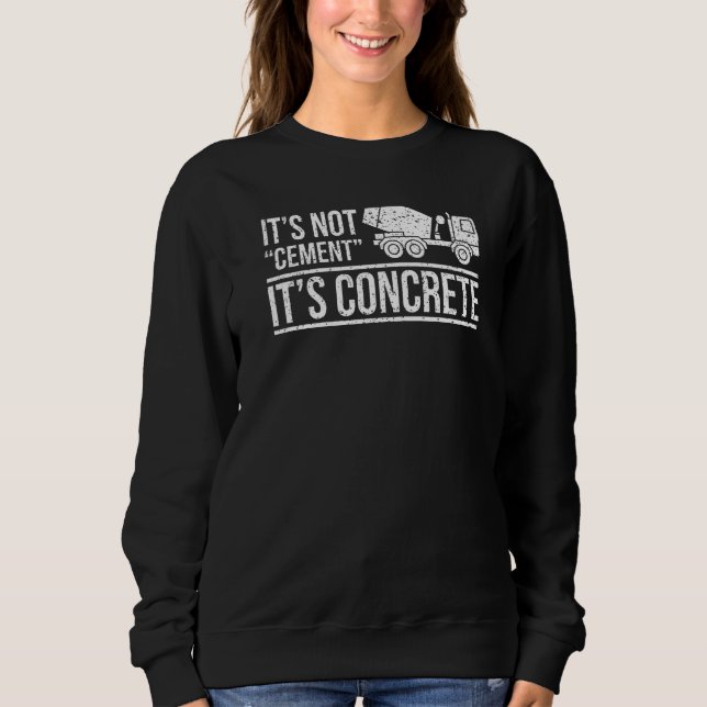 Civil Engineer Concrete Civil Engineering Sweatshirt (Front)
