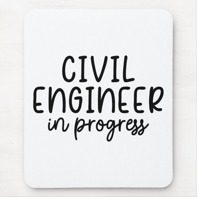 civil engineer Costume Civil Engineer in progress  Mouse Mat (Front)