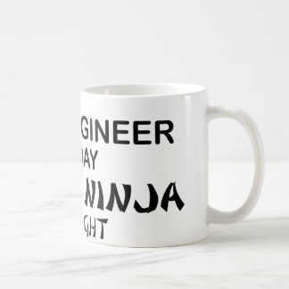 Civil Engineer Deadly Ninja by Night Coffee Mug