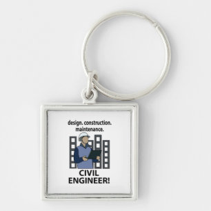 Civil Engineer Design Construction Civil Engineer Key Ring
