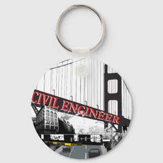 Civil Engineer Key Ring