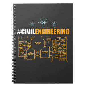 Civil Engineer Shirt - Civil Engineering Student Notebook
