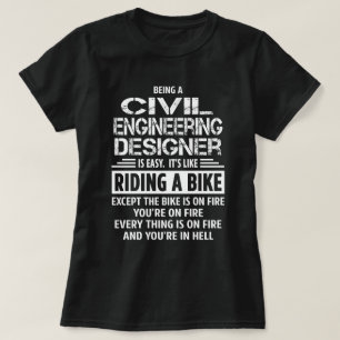 Civil Engineering Designer T-Shirt