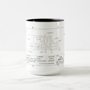 Civil Engineering Gift Mug