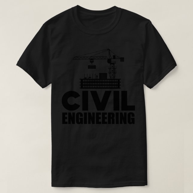 Civil Engineering T-Shirt (Design Front)