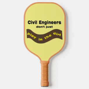 Civil Engineers Play Pickleball Paddle