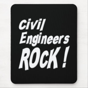 Civil Engineers Rock! Mousepad