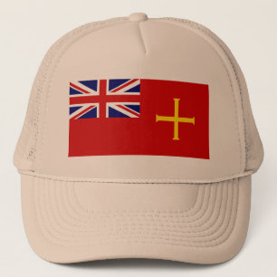 Civil Ensign Guernsey, United Kingdom Trucker Hat