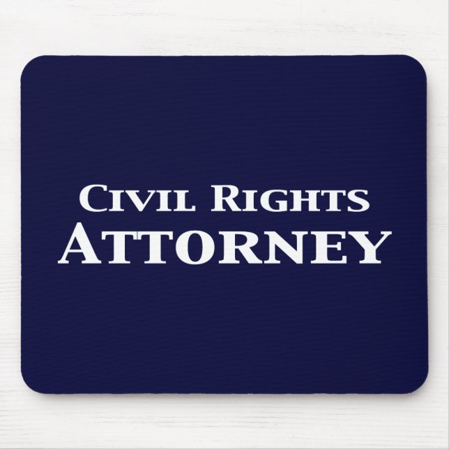 Civil Rights Attorney Gifts Mouse Mat (Front)