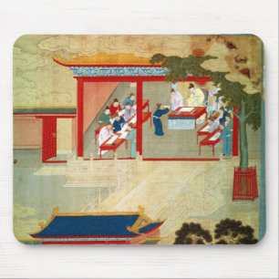 Civil Service Exam Under Emperor Jen Tsung Mouse Mat
