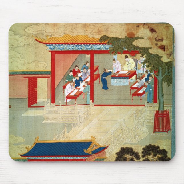 Civil Service Exam Under Emperor Jen Tsung Mouse Mat (Front)