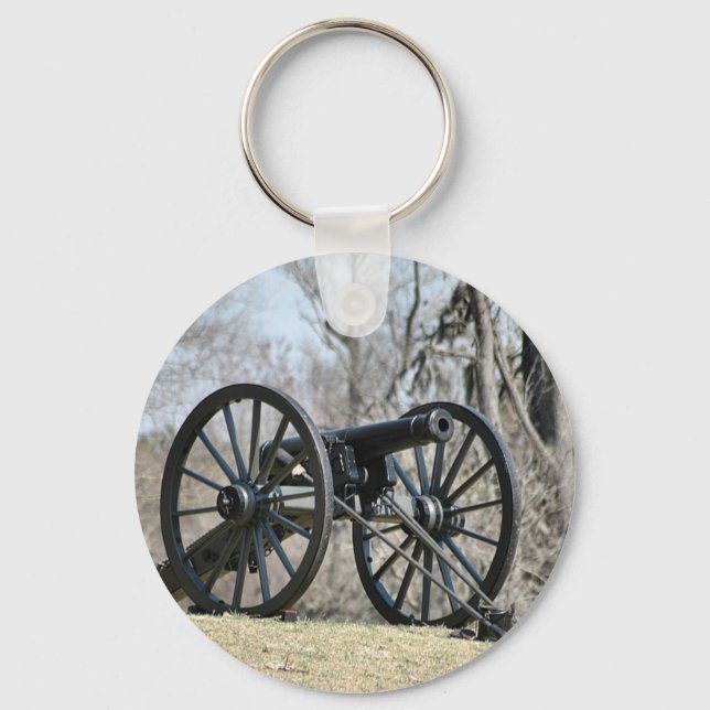 Civil War Cannon Key Ring (Front)