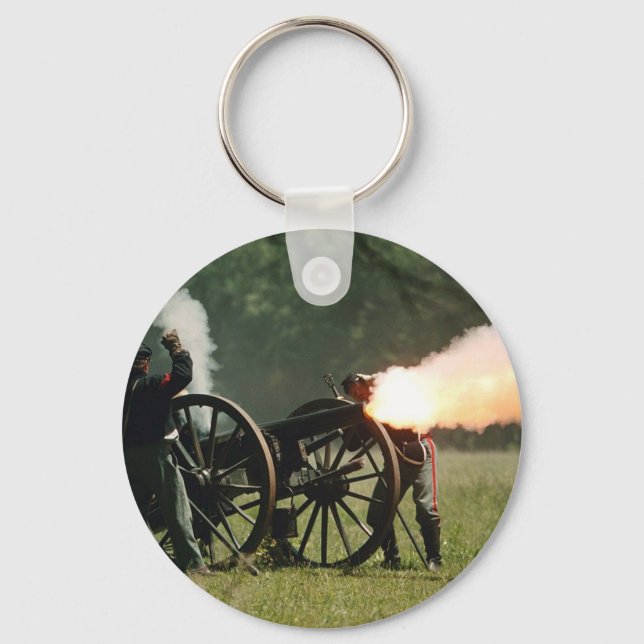 Civil War Cannon Key Ring (Front)