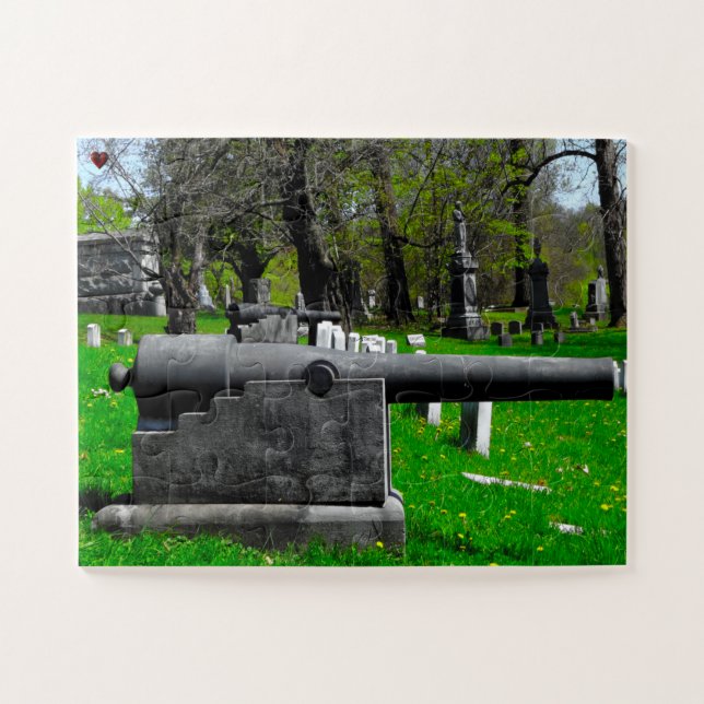 Civil War Cannons Jigsaw Puzzle (Horizontal)