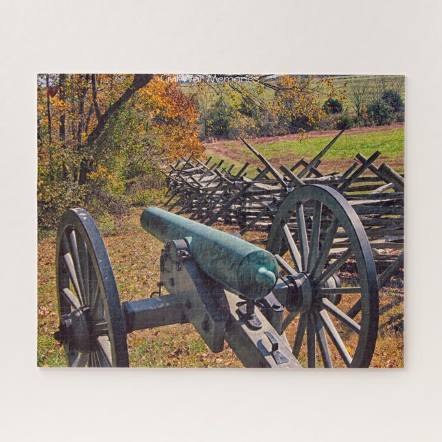 Civil War Cannons Jigsaw Puzzle (Horizontal)