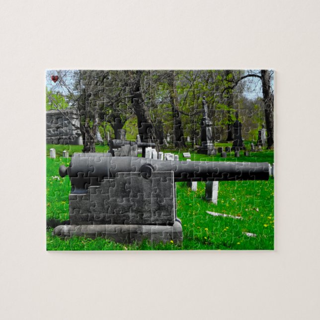 Civil War Cannons Jigsaw Puzzle (Horizontal)