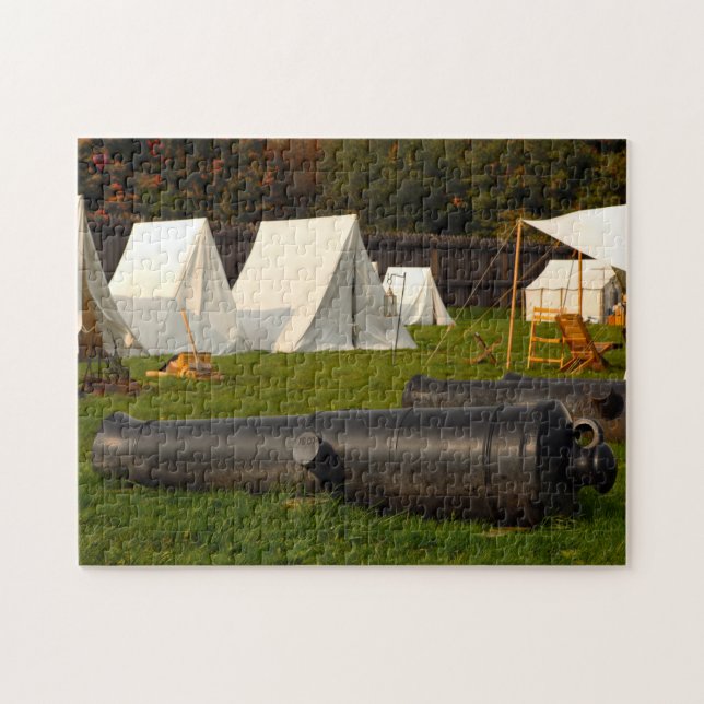 Civil War Cannons Jigsaw Puzzle (Horizontal)