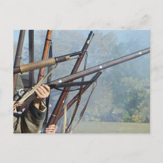 Civil War Days- Hartford City, Indiana Postcard