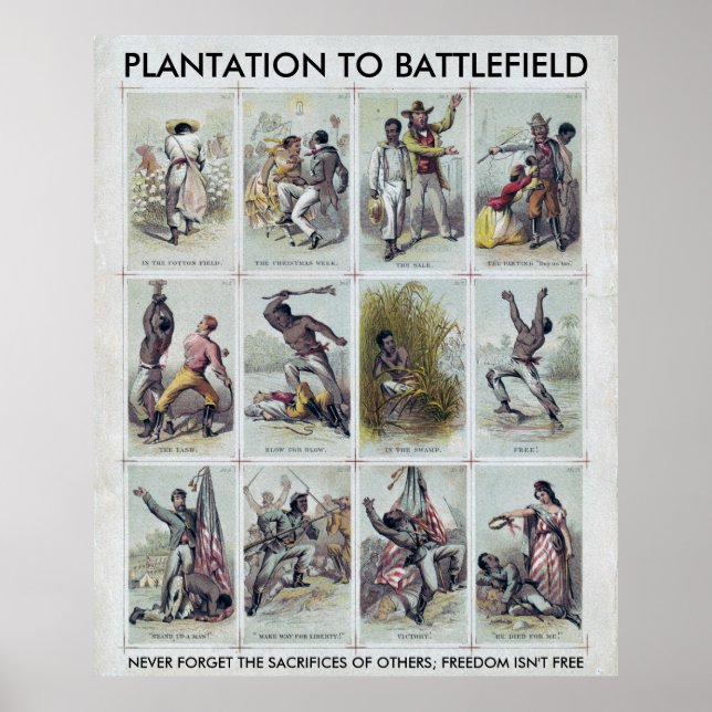 CIVIL WAR: from plantation to battlefield Poster (Front)