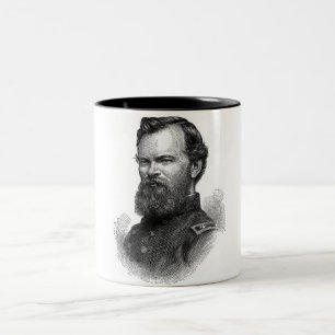 Civil War General Two-Tone Coffee Mug