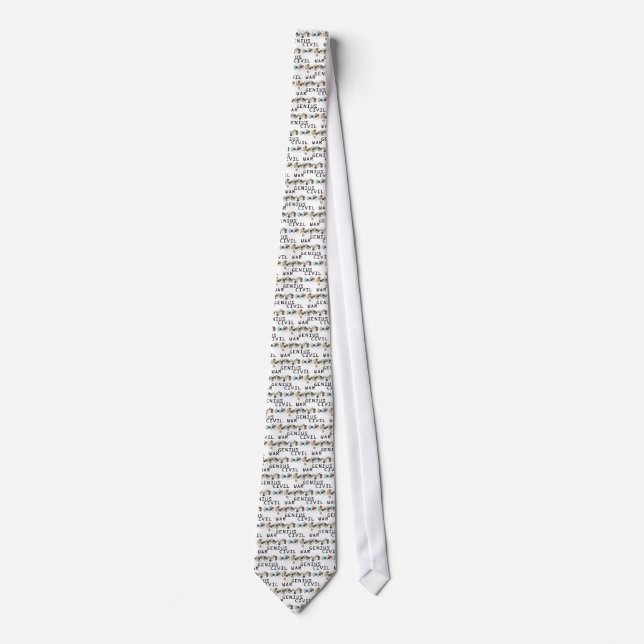 Civil War Genius Tie (Front)