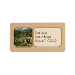 Civil War - Gettysburg camp of Captain Huft 1865 Label