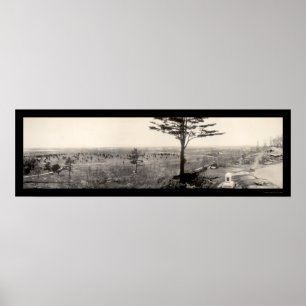 Civil War Gettysburg Photo 1909 Poster