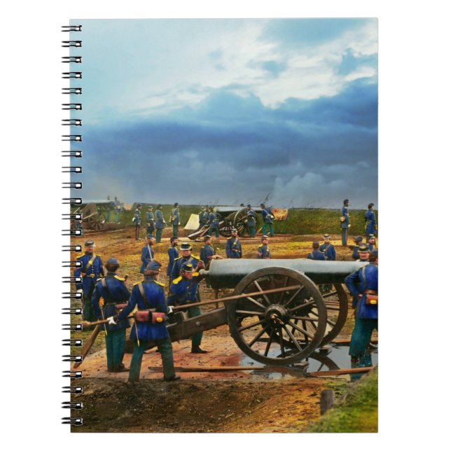 Civil War - Heavy artillery unit 1861 Notebook (Front)